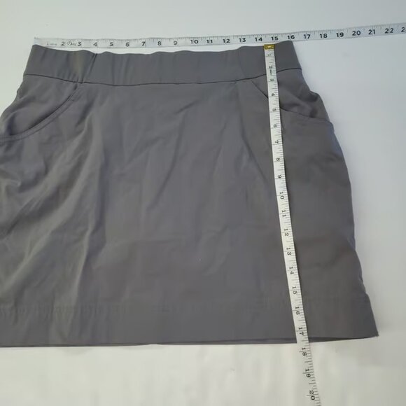 Columbia Sportswear Skort Womens Large Gray Athletic Skirt Casual Outdoor Hiking - Picture 5 of 6